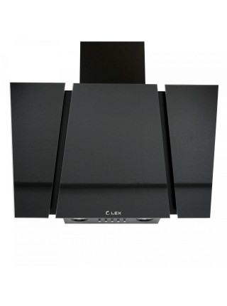 Наклонная кухонная вытяжка LEX ORI 600 BLACK